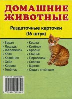 Раздаточные карточки "Домашние животные" - fgospostavki.ru - Нижний Тагил