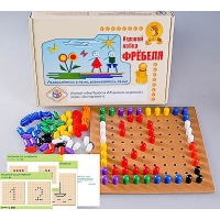Игровой набор Фребеля "Мозаика со шнуровкой" (серия "Эксперимент") - fgospostavki.ru - Нижний Тагил