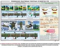 Плакат "Применение реактивных пехотных огнеметов РПО" - fgospostavki.ru - Нижний Тагил