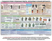 Плакат "Гражданское оружие и спецсредства, используемые в охранной деятельности" - fgospostavki.ru - Нижний Тагил