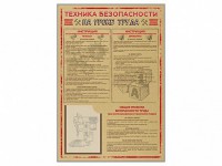 Стенд-уголок "Техника безопасности на уроках труда" - fgospostavki.ru - Нижний Тагил