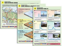 Комплект таблиц по географии "Природа России" раздаточные (цветные, ламинированные, А4, 10 штук) - fgospostavki.ru - Нижний Тагил