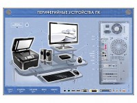 Электрифицированный информационный стенд-тренажер "Периферийные устройства персонального компьютера" с функцией контроля и обучения - fgospostavki.ru - Нижний Тагил