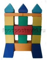 Мягкий модуль-конструктор "Башня" (17 элементов) - fgospostavki.ru - Нижний Тагил