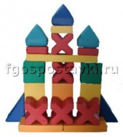Мягкий модуль-конструктор "Башня" (21 элемент) - fgospostavki.ru - Нижний Тагил