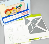 Игровой набор "Танграм" (с комплектом карточек) - fgospostavki.ru - Нижний Тагил