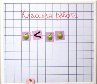 Магнитно-маркерная доска "Клетка" (86 см х 75 см) - fgospostavki.ru - Нижний Тагил