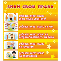 Стенд "Знай свои права" - fgospostavki.ru - Нижний Тагил
