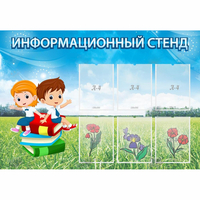 Стенд информационный с 6 карманами - fgospostavki.ru - Нижний Тагил