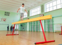 Бревно гимнастическое напольное постоянной высоты (700 мм) (5 м) - fgospostavki.ru - Нижний Тагил