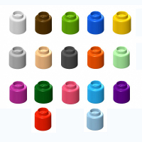  Элемент конструктора одиночный одноцветный Color Blocks 100 штук - fgospostavki.ru - Нижний Тагил