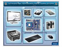 Электрифицированный учебно-информационный стенд "Устройство персонального компьютера" - fgospostavki.ru - Нижний Тагил