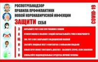 Плакат "Правила профилактики коронавируса" - fgospostavki.ru - Нижний Тагил
