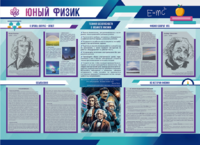 Стенд-уголок "Юный физик" - fgospostavki.ru - Нижний Тагил
