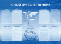 Стенд-уголок "Юный путешественник" - fgospostavki.ru - Нижний Тагил