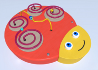 Настенный игровой элемент в виде головы гусеницы - fgospostavki.ru - Нижний Тагил
