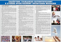 Стенд "Содействие гражданско-патриотическому и духовно-нравственному воспитанию молодежи" - fgospostavki.ru - Нижний Тагил