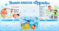 Стенд "Уголок класса Дружба" - fgospostavki.ru - Нижний Тагил