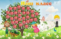 Стенд "Наш класс" Вариант 3 - fgospostavki.ru - Нижний Тагил