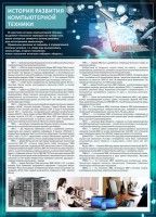 Стенд "История развития компьютерной техники" Вариант 1 - fgospostavki.ru - Нижний Тагил