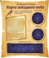 Стенд "Карта звездного неба" - fgospostavki.ru - Нижний Тагил