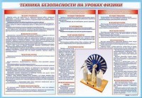 Стенд-уголок "Техника безопасности на уроках физики" - fgospostavki.ru - Нижний Тагил