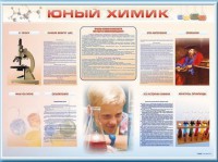 Стенд-уголок "Юный химик" - fgospostavki.ru - Нижний Тагил