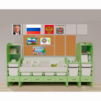 Уголок патриотического воспитания для дошкольников "Россия" Максимальный - fgospostavki.ru - Нижний Тагил