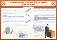 Стенд "Режущие инструменты для рубки и их заточки" - fgospostavki.ru - Нижний Тагил