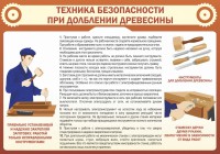 Стенд "Техника безопасности при долблении древесины" - fgospostavki.ru - Нижний Тагил