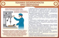 Стенд "Техника безопасности при сверлении" - fgospostavki.ru - Нижний Тагил