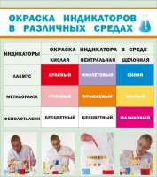 Стенд "Окраска индикаторов в различных средах" - fgospostavki.ru - Нижний Тагил