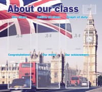 Стенд "About our class" - fgospostavki.ru - Нижний Тагил