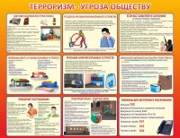 Стенд "Терроризм угроза обществу" - fgospostavki.ru - Нижний Тагил