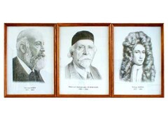Портреты выдающихся химиков (деревянная рамка, под стеклом) - fgospostavki.ru - Нижний Тагил
