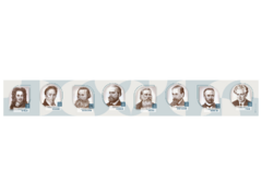 Стенд-лента "Выдающиеся ученые-историки" - fgospostavki.ru - Нижний Тагил