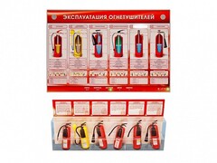 Электрифицированный стенд-тренажер "Эксплуатация огнетушителей" с разрезными агрегатами - fgospostavki.ru - Нижний Тагил