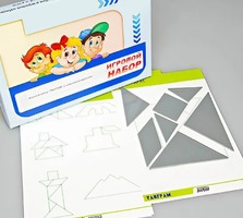 Игровой набор "Танграм" (с комплектом карточек) - fgospostavki.ru - Нижний Тагил