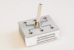 Переключатель двухполюсный (демонстрационный) - fgospostavki.ru - Нижний Тагил