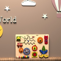 Бизиборд «Весёлые игры» - fgospostavki.ru - Нижний Тагил