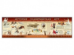 Настенное полотно "История Олимпийских игр" - fgospostavki.ru - Нижний Тагил