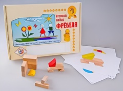 Игровой набор Фребеля "Конструктор деревянный без соединений-1" (Серия "Эксперимент") - fgospostavki.ru - Нижний Тагил