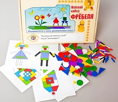 Игровой набор Фребеля "Конструктор плоскостной-4" (Серия "Эксперимент") - fgospostavki.ru - Нижний Тагил