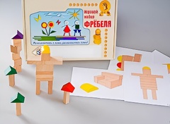 Игровой набор Фребеля "Конструктор деревянный без соединений-3" (Серия "Эксперимент") - fgospostavki.ru - Нижний Тагил