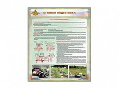 Стенд "Огневая подготовка" Вариант 1 - fgospostavki.ru - Нижний Тагил