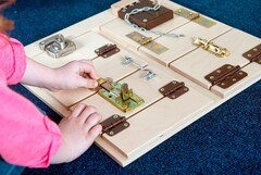 Тактильно-развивающая панель “Замочки” - fgospostavki.ru - Нижний Тагил