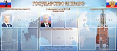Стенд "Государство и право" - fgospostavki.ru - Нижний Тагил