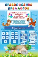 Стенд "Правописание предлогов" - fgospostavki.ru - Нижний Тагил