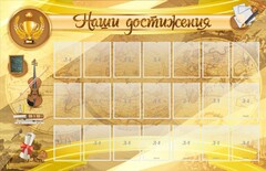 Стенд "Наши достижения" Вариант 5 - fgospostavki.ru - Нижний Тагил