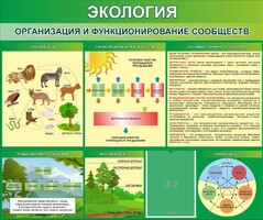 Стенд "Экология. Организация и функционирование сообществ" - fgospostavki.ru - Нижний Тагил
